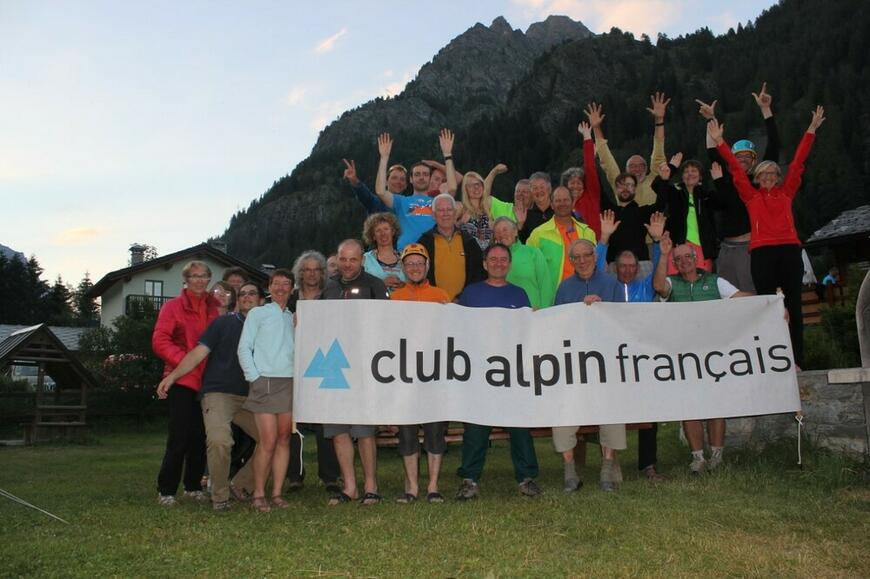 Le club au camp alpin 2016 Le club au camp alpin 2016